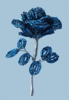 Набор для бисероплетения Синяя роза /БП-002