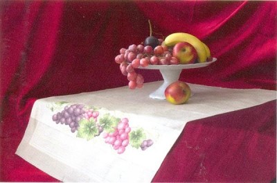 Набор для вышивания салфетки Виноград
