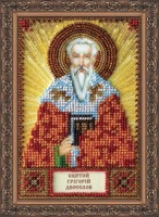 Набор для вышивания бисером Икона Святой Григорий