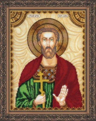 Набор для вышивания бисером Икона Святой Богдан