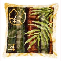 Набор для вышивания подушки Бамбук 2 /PN-0148437