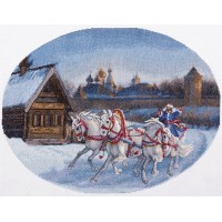 Набор для вышивания Три белых коня /С-1530