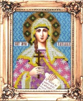 Набор для вышивания бисером Икона Святая мученица Татьяна