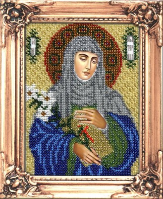Набор для вышивания бисером Икона Святая великомученица Екатерина