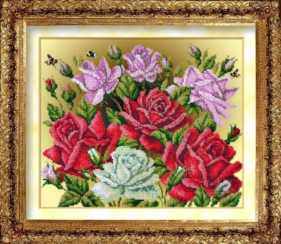 Набор для вышивания бисером Аромат роз