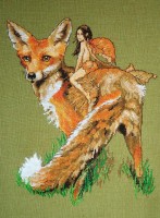 Набор для вышивания Fox the Red /K108