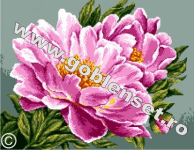 Набор для вышивания Пионы (Peony branches) гобелен