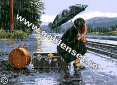 Набор для вышивания Поезд надежды (Life`s train) гобелен
