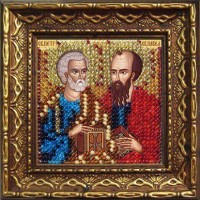 Набор для вышивания бисером Икона Святые Апостолы Петр и Павел /2081-ДПИ