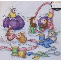 Набор для вышивания Швейные мышки (Sew Busy) /13731