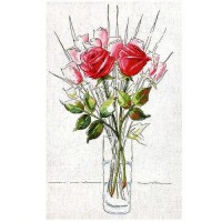 Набор для вышивания Розы. Набросок (Sketchbook Roses)