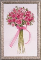 Набор для вышивания Букет роз с бантом (Rose Bouquet)