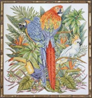 Набор для вышивания Райские птицы (Birds of Paradise) /2773