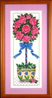 Набор для вышивания Дерево-роза (Rose Topiary)