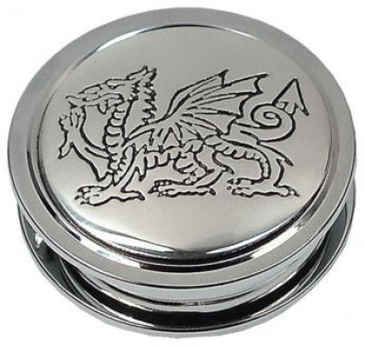 Лупа оловянная, складная Дракон — символ Уэльса