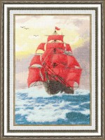 Набор для вышивания Алые паруса (Crimson sails)