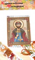 Набор для вышивания бисером в технике  объёмного изображения Икона Св. Михаил