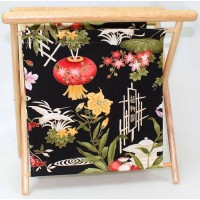 Корзина для рукоделия и вязания Японский сад (малая) /BN-4108