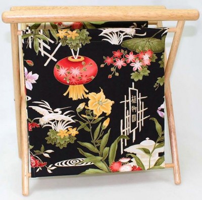 Корзина для рукоделия и вязания Японский сад (малая)