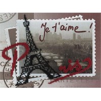 Набор для вышивания бисером Воспоминания о Париже /ГМ-1533
