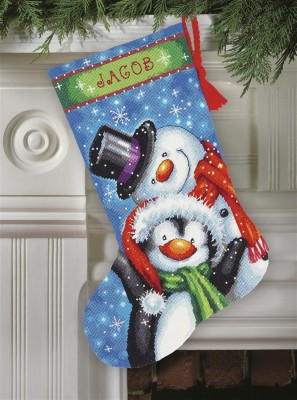 Набор для вышивания Polar pals stocking