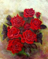 Набор для вышивания бисером Красные розы /ИБ-119