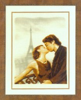 Набор для вышивания Поцелуй в Париже /PN-0014982 (2720-29-206)