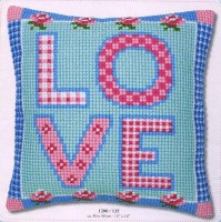 Набор для вышивания подушки Любовь