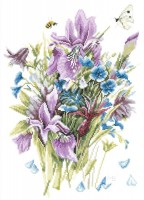 Набор для вышивания Ирисы (Irises) канва