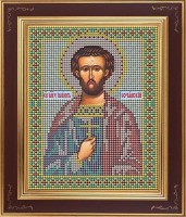 Набор для вышивания Икона Святой Великомученик Иоанн Новый, Сочавский