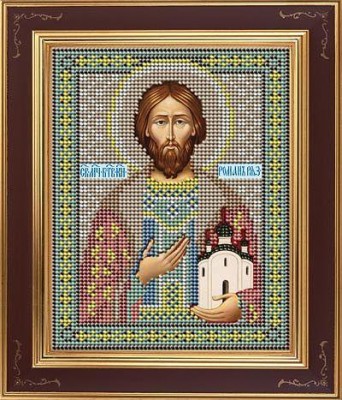 Набор для вышивания Икона Святой Мученик Благоверный Князь Роман