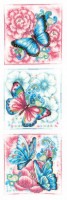 Набор для вышивания Голубые бабочки /PN-0147044