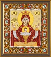 Набор для вышивания бисером Икона Пр.Богородица Неупиваемая чаша