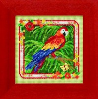 Набор для вышивания бисером  Попугай /MH14-4101