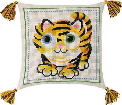 Набор для вышивания подушки Тигр