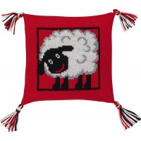 Набор для вышивания подушки Овечка