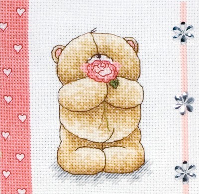 Набор для вышивания Сердца и розы (Hearts and Roses)