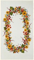 Набор для вышивания, скатерть Желтые цветы /92-2104