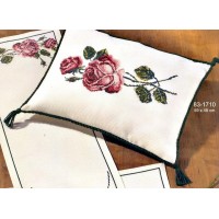 Набор для вышивания Подушка Розы /83-1710