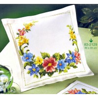 Набор для вышивания Подушка Весенние цветы /83-2129