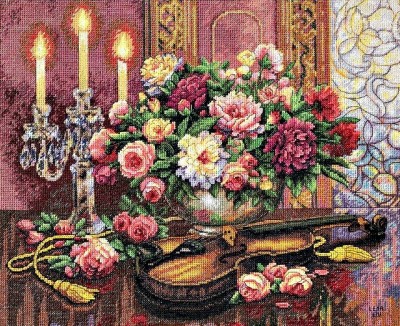 Набор для вышивания Романтический букет (Romantic Floral)