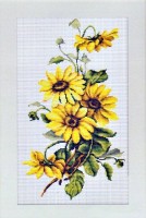 Набор для вышивания Желтые цветы