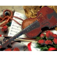 Набор для вышивания бисером Скрипка /1Нбис-012арт