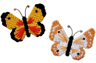 Набор для вышивания 3D-СТИЧ на пластиковой канве Магнитики Бабочки