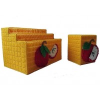 Набор для вышивания 3D-СТИЧ на пластиковой канве Яблочный набор /Н002