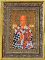 Набор для вышивания бисером Икона  Святитель Николай Чудотворец