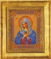 Набор для вышивания бисером Икона  Богородица Умиление /В-153