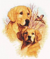 Набор для вышивания Охотничьи собаки (Dogs Hunting Companions)