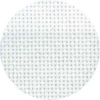 Ткань Lugana 25 ct  белая в упаковке /3835-100 (48 х 68)