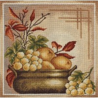 Набор для вышивания Грозди спелого винограда /Н-1587